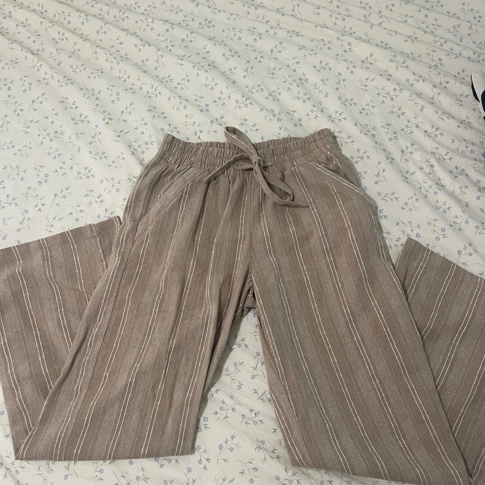 Sienna Sky Striped Wide Leg Pants